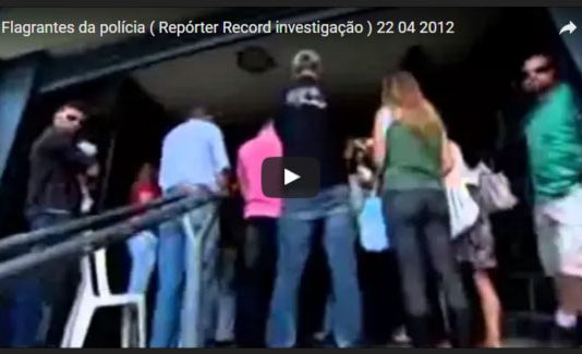 VIDEO | Flagrantes da polícia