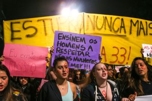 São Paulo 08/06/2016 2º ato Por Todas Elas na Avenida Paulista, contra o estupro. Foto Paulo Pinto/AGPT