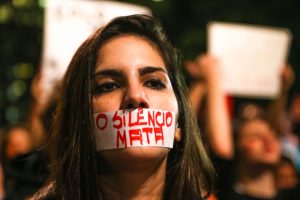 São Paulo 08/06/2016 2º ato Por Todas Elas na Avenida Paulista, contra o estupro. Foto Paulo Pinto/AGPT