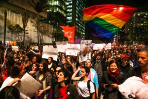 São Paulo 08/06/2016 2º ato Por Todas Elas na Avenida Paulista, contra o estupro. Foto Paulo Pinto/AGPT