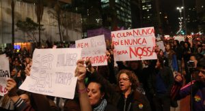 São Paulo 08/06/2016 2º ato Por Todas Elas na Avenida Paulista, contra o estupro. Foto Paulo Pinto/AGPT