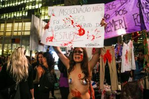 São Paulo 08/06/2016 2º ato Por Todas Elas na Avenida Paulista, contra o estupro. Foto Paulo Pinto/AGPT
