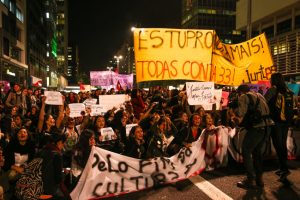 São Paulo 08/06/2016 2º ato Por Todas Elas na Avenida Paulista, contra o estupro. Foto Paulo Pinto/AGPT