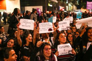 São Paulo 08/06/2016 2º ato Por Todas Elas na Avenida Paulista, contra o estupro. Foto Paulo Pinto/AGPT
